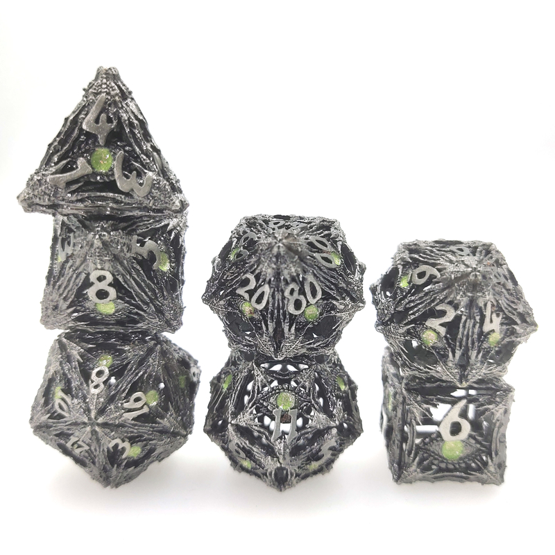 Résine de bord résistante à l'usure de dés Portable pour Shadow Run Dungeons and Dragons RPG