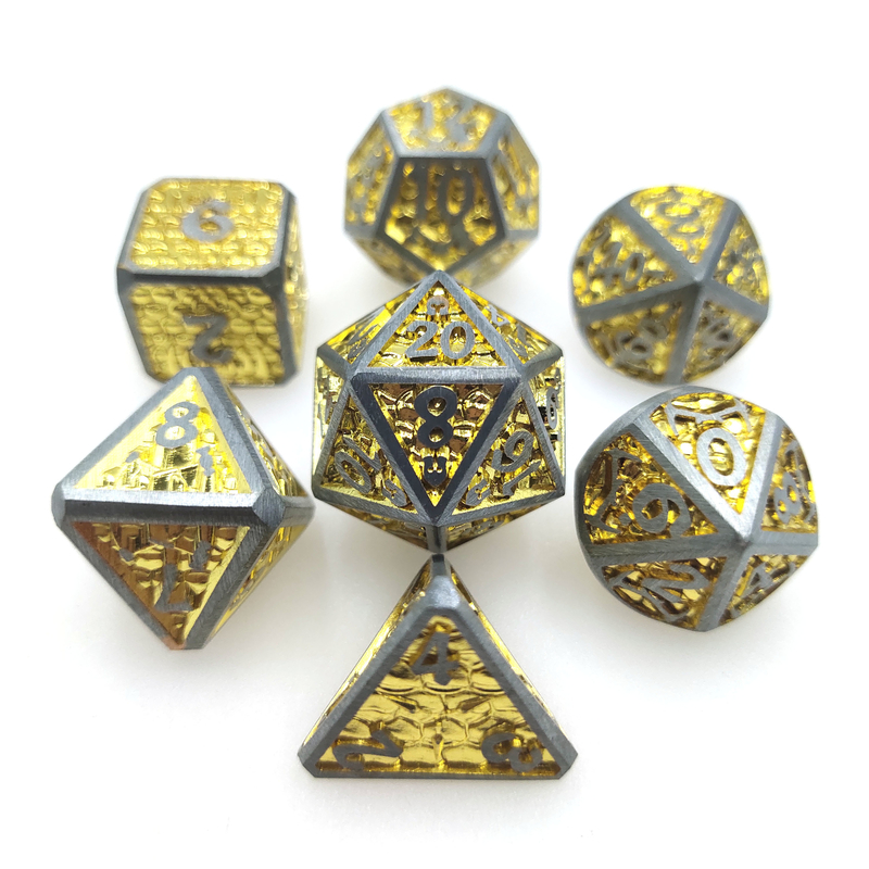 PCs de luxe polyèdres d'ensembles de matrices de carte de Pokemon les 7 ont placé la boîte de propulseur de carte de Pokemon pour le jeu de Dnd