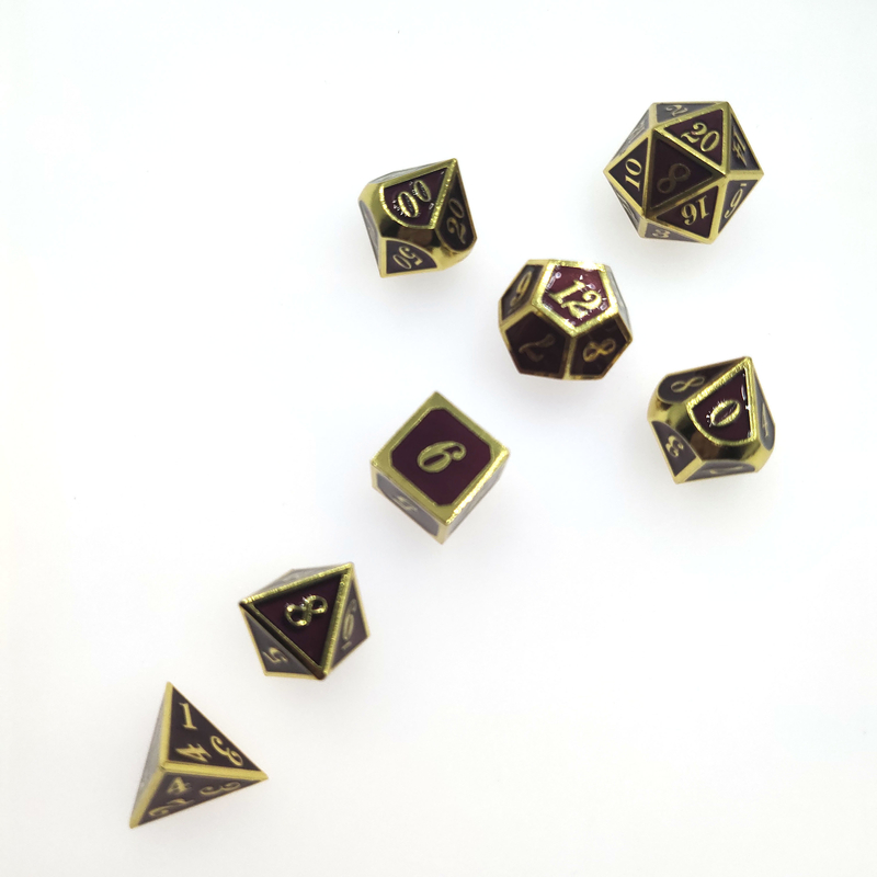 Les matrices multi de jeu de couleur RPG d'ensemble exquis de matrices des tranchants ont placé l'usage polyèdre