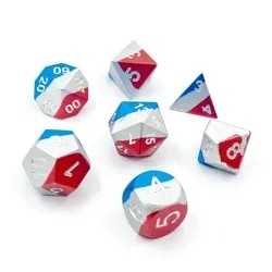 Couleur polyédrique DND jeu de dés