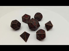 Odeur de D6 D8 D10 Mini Polyhedral Dice No Peculiar universelle
