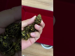 Thème de rugby créatif jeu de dés creux métalliques dragon et donjon DND#RPG#jeu de société