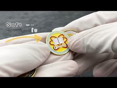 Emblème métallique pièce de monnaie métallique broche métallique n'a pas besoin d'être ouvert sans le prix des pièces métalliques.